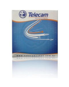 Cabo 2 Pares 4X50 Multicores Liga Cobre 100 Metros 200103401 - Telecam