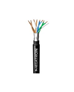 Cabo F/UTP CAT5E 4P Dupla Capa + Blindagem 100 Metros - Megatron