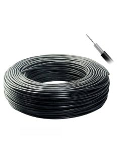 Cabo Alta Tensão 5MM 100 Metros Preto - Tensão003 - Infinity