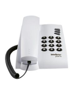 Telefone Com Fio PLENO Cinza Artico - 4080055 - Intelbras