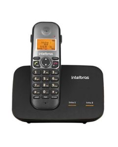 Telefone Sem Fio TS 5150 Preto - 4125150 - Intelbras