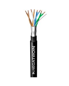 Bobina Cabo F/Utp Cat5E 4P Dupla Capa + Blindagem Cobre 500 Metros - 2546 - Megatron