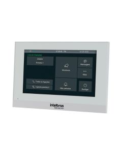 Terminal Interno Video Porteiro IP TVIP 3000 Wifi Branco - 4500017 - Intelbras