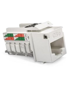 Conector Keystone Fêmea Sohoplus Cat.5E T568A/B - Branco 35050423 - Furukawa