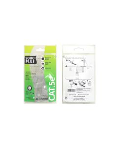 Conector RJ45 Furukawa Sohoplus com 10 Unidades U/UTP - CAT5E 35050291 - Furukawa