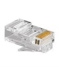 Conector Rj45 Macho Cat.5E Para Cabo Solido E Flexível (Pacotes 50 Plugs) - 35050290 Sohoplus - Furu