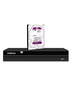 Gravador De Vídeo IP 8 Canais Nvd 1408 Com 2Tb - 4581012 - Intelbras