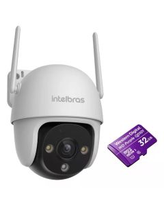 Câmera Wi-Fi iM7-S Full Color Com Micro SD 32GB - 4590022 - Intelbras