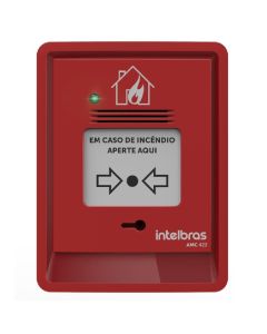 Acionador Manual Convencional Com Sirene Amc 422 - 4610422 - Intelbras