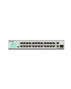 Switch Fast Ethernet POE 24P S1026F P - 4760059 - Intelbras