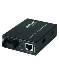Conversor de Midia FAST MONOMODO 20KM KFSD 1120 A - 4780015 - Intelbras