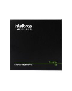 Extensor HDMI 4K + Infravermelho TX e RX VEX 3070 - 4780071 - Intelbras