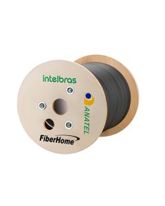 Cabo Óptico Drop 1KM Preto CFOAC-BLI A/B-CM-01-FO-CO-LSZH - 4830162 - Intelbras
