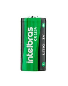Bateria De Lítio 3V Cilíndrica CR 123A - 4860004 - Intelbras