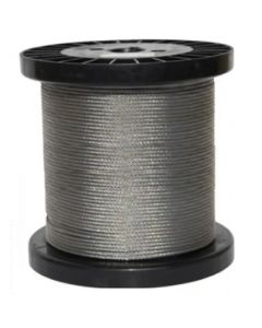Cabo De A&ccedil;o Af Alma De Fibra Galvanizado 6X7 500 Metros Inmetro - Imp - Anping