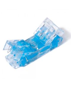 Conector Linear /Emenda Para Fio Telefone Com 25 Unidades 0.6-0.9 Com Gel Azul Mt-101E - Seccon