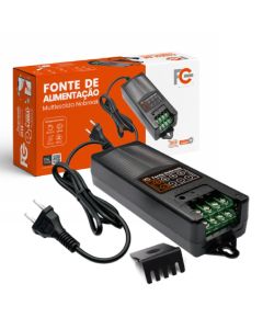 Fonte Nobreak Multissaida 12V 05A 3 Saidas - Fc1205Mb - Fc Fontes
