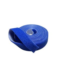 Velcro Dupla Face Rolo Com 3 Metros Azul - Seccon