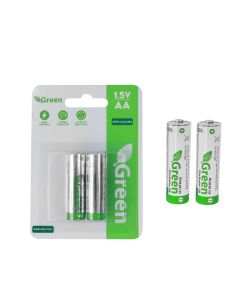 Pilha Alcalina AA Com 2 Unidades - Green