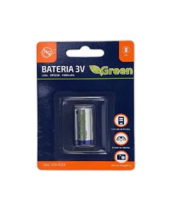 Bateria CR123A 1.300MAH Litio - Green