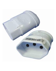 Plug Femea 3 Pinos 10A - 7026 - Dni