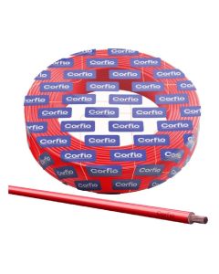 Cabo Flexível 750V 1,5mm Vermelho 100 Metros - 0106-Vm - Corfio