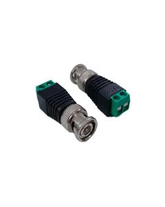 Conector BNC Macho Com Borne Com 5 Unidades - IMP