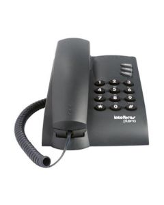 Telefone Com Fio Pleno Preto - 4080051 - Intelbras