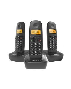 Telefone Sem Fio TS 2513 Preto - 4122513 - Intelbras