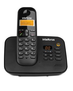 Telefone Sem Fio TS 3130 Preto - 4123130 - Intelbras