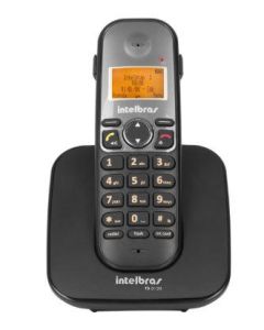 Telefone Sem Fio TS 5120 Preto - 4125120 - Intelbras