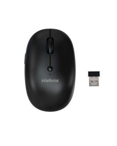 Mouse Intelbras Sem Fio Preto Blister MSI100 - 4290008 - Intelbras