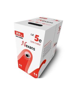 Cabo Cat5 U/Utp Lszh 4P 24Awg Azul 305 Metros - 17549 - Nexans