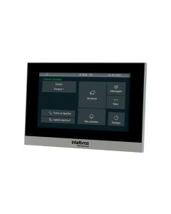 Terminal Interno Video Porteiro IP TVIP 3000 WIFI Preto - 4500011 - Intelbras