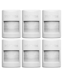 Conjunto Sensor Com Fio Ivp 1000 Pet 6 Unidades 4540029 - Intelbras