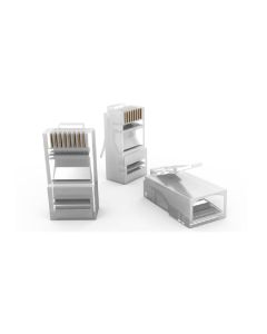 Conector Macho Rj45 Macho Cat5E Para Cabo Solido E Flexível (Pacote Com 100) 35050220 - Furukawa