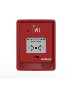 Acionador Manual Endereçável sem Sirene AME 521 - 4610521 - Intelbras