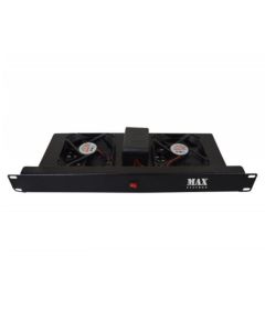 Kit Ventilação Com 2 Ventiladores Para Rack 12V Padrão 19" - 4418 - Max Eletron