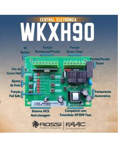 Central WKXH90 Com Hall 433MHZ Para DZ Nano / DZ3 / DZ4 - Rossi