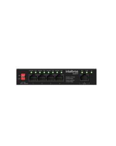 Switch Não Gerenciavel Poe 5 Portas S1105F-P - 4760118 -  Intelbras