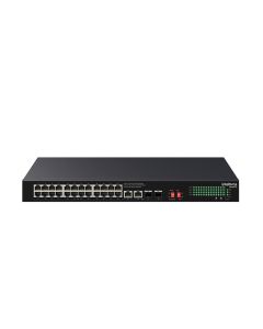 Switch Nao Gerenciavel 24P POE + 2P + 2SFP S1128G-PA - 4760127 - Intelbras
