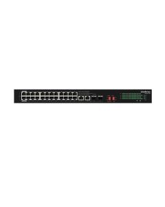 Switch Não Gerenciável Fast Ethernet HI-POE 24P S1126F-HPA - 4760129 - Intelbras