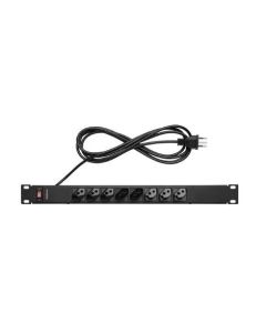 Protetor Eletrônico Com 8 Tomadas Para Rack EPR 208 - 4824300 - Intelbras