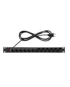 Protetor Eletronico Com 12 Tomadas Para Rack Epr 212+ 4824303 - Intelbras