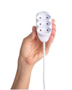 Extensão Elétrica 3 Tomadas 2 Pinos 10a 10m EXT 2010 Branco - 4830152 - Intelbras