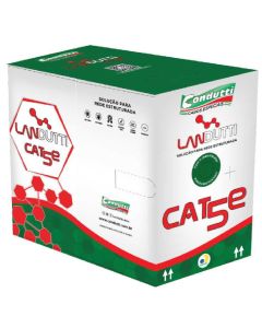 Cabo Landutti CAT5E 4P 24AWG CMX Azul 305 Metros - Condutti