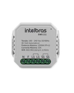 Interruptor Controlador De Cargas Wifi 1/1 Ews 211 4850005 Linha Izy - Intelbras