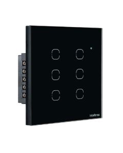 Interruptor El&eacute;trico Smart Wifi Touch Preto Ews 1006 4850027 - Intelbras