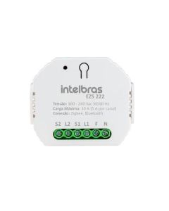 Interruptor Controlador De Cargas Zigbee 2/2 EZS 222 - 4850077 - Intelbras