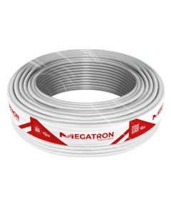 Cabo De Alarme Multicores 50X4 Vias 100 Metros Branco 2416 - Megatron